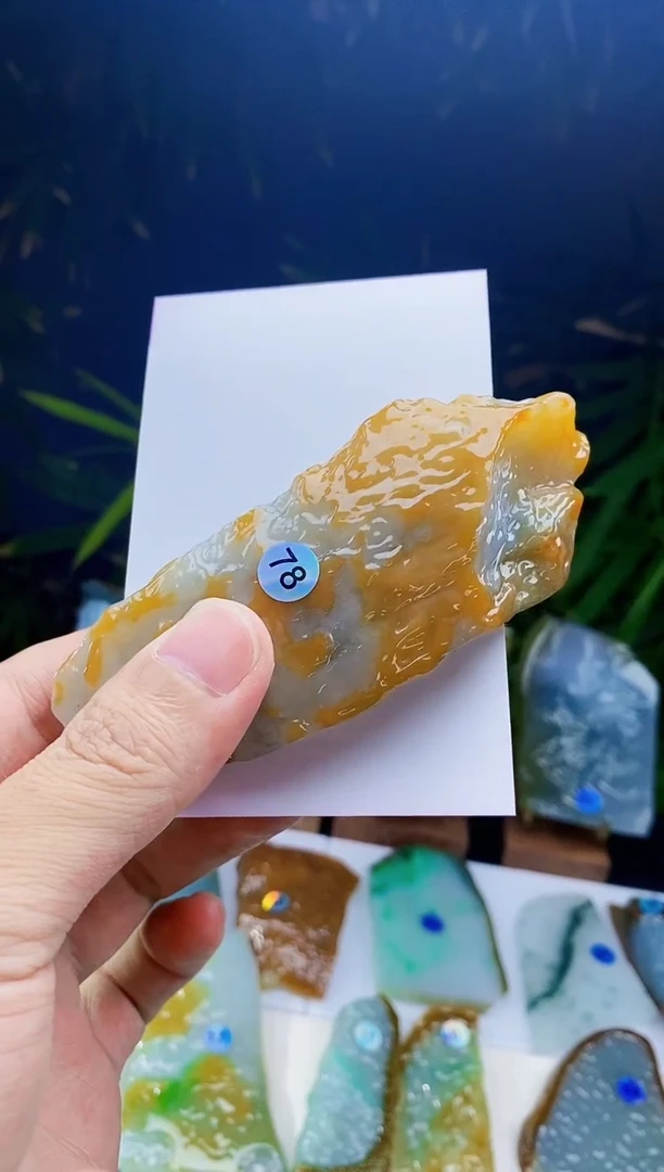 定制翡翠未镶嵌秋*浓包工