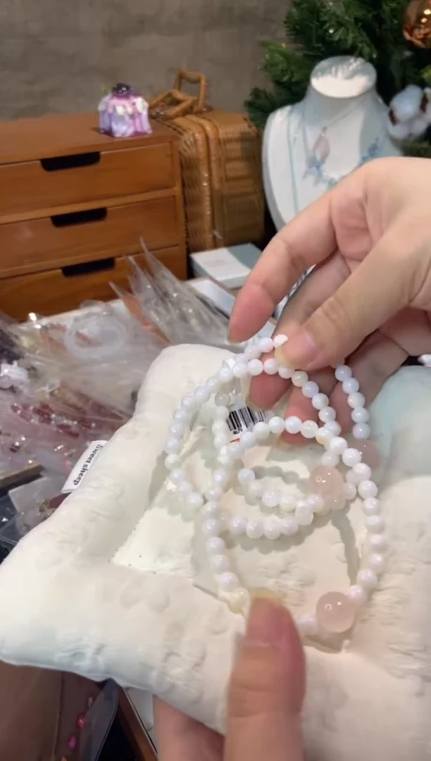 未镶嵌手串水晶孤品捡漏均匀瑕疵介意勿拍