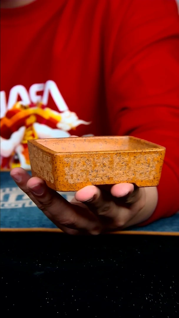 【闪购商品】紫砂花盆8.5*6*2内径紫砂花盆