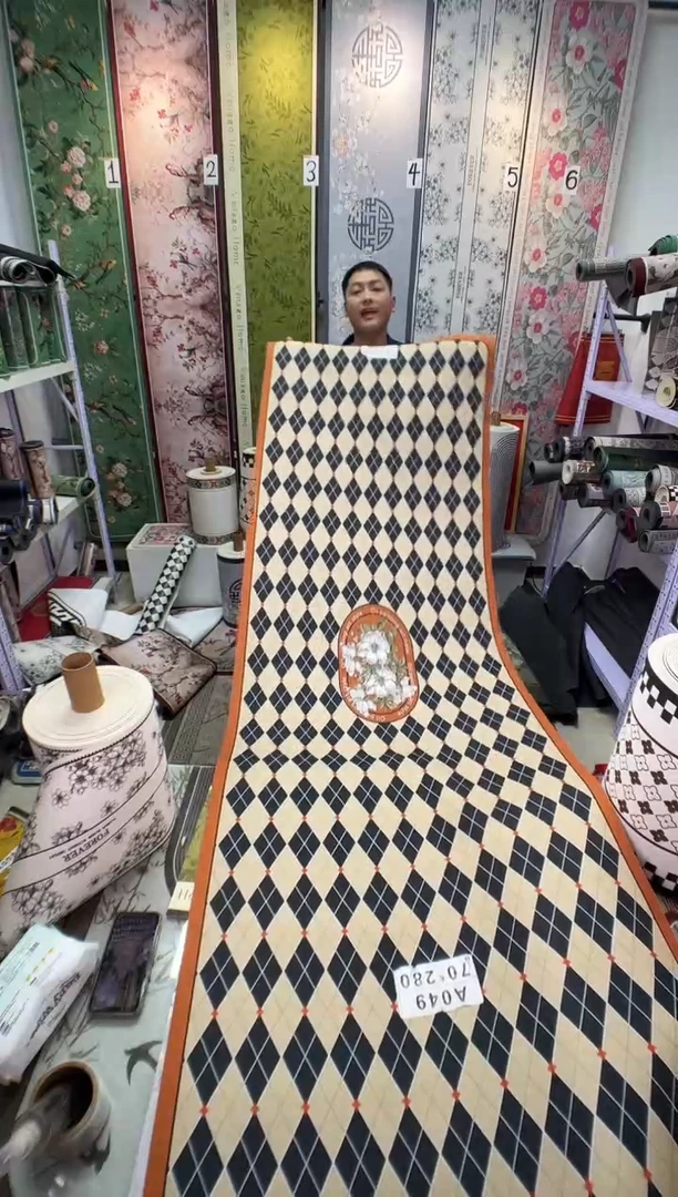 混纺80 240 咖格微瑕