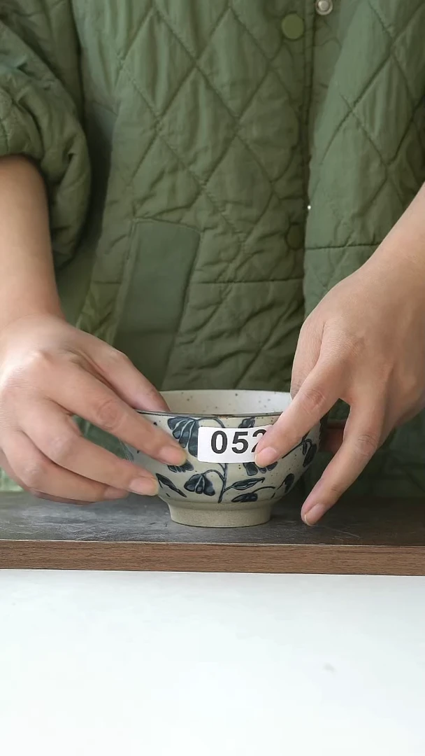 陶瑕疵不退换052铃兰花米饭碗12cm@7-10@