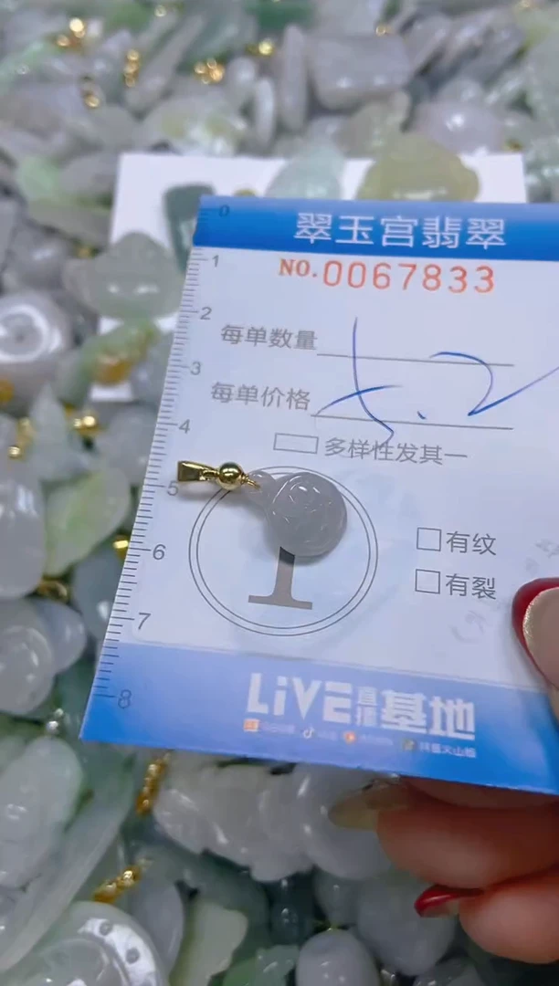 【闪购商品】翡翠颈饰未镶嵌闪购0067833