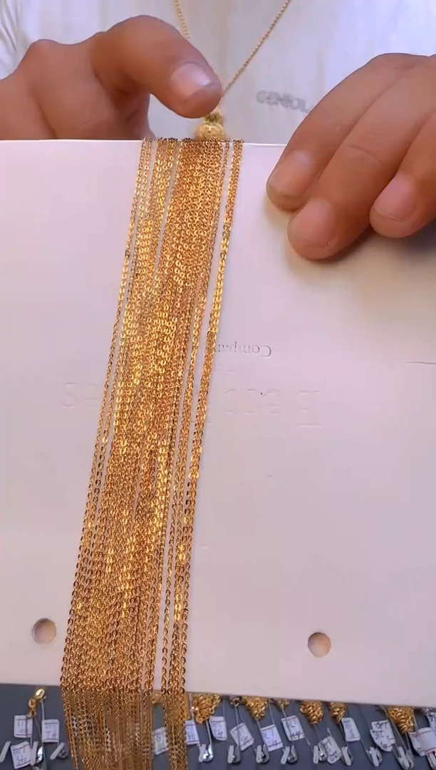 福利45cm固定闪o链1.08g（多样性发货）