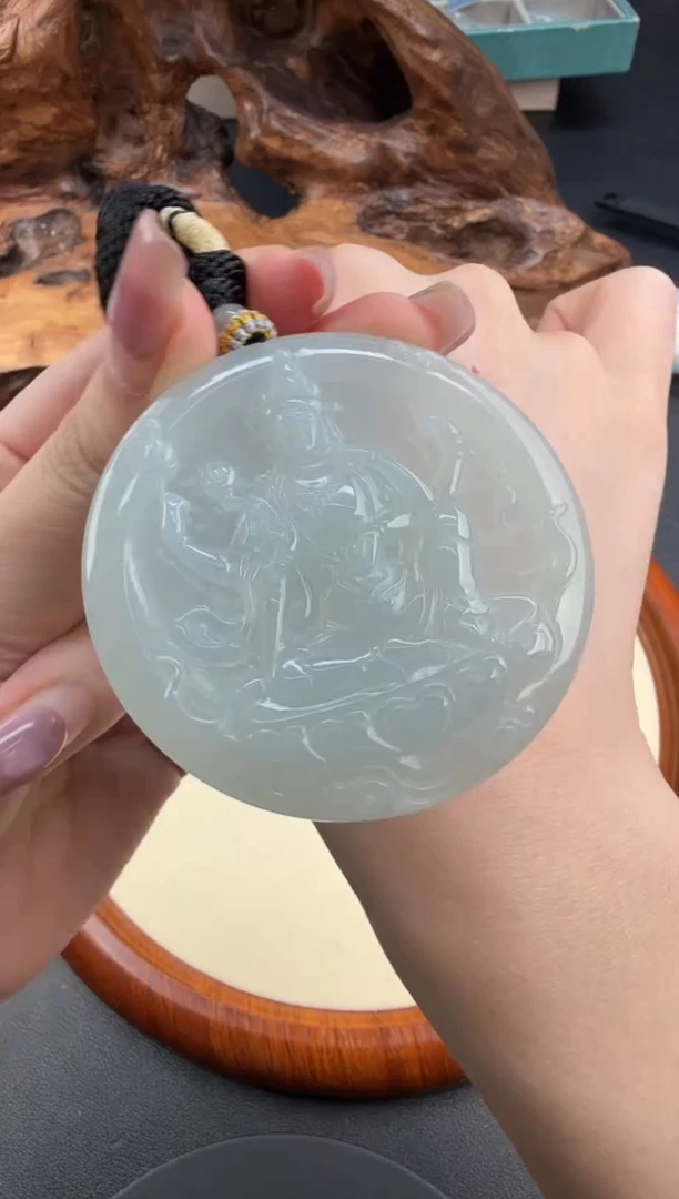 吊坠(不含链)未镶嵌翡翠翡翠饰品-84