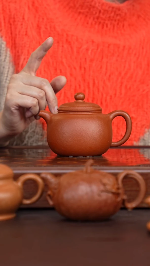 茶壶紫砂红泥匏尊