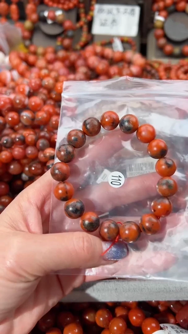 【闪购商品】南红玛瑙手串未镶嵌12+
