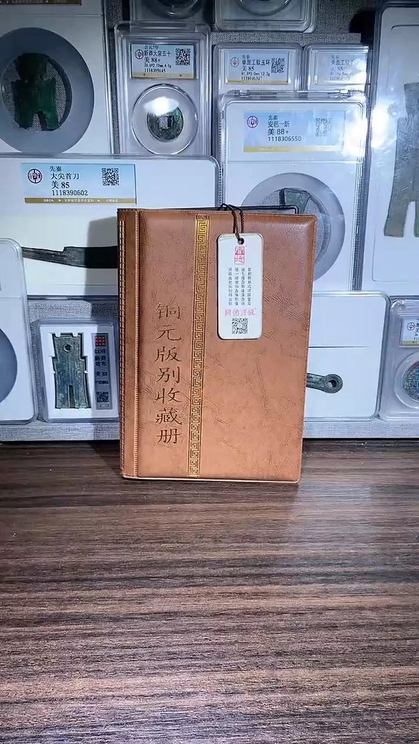 【闪购商品】铜历代 铜元版别收藏册