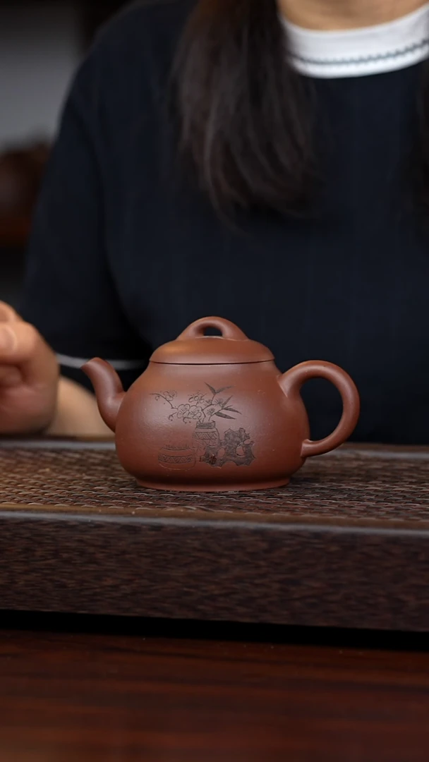 茶壶紫砂丹壶溢香紫砂壶250CC