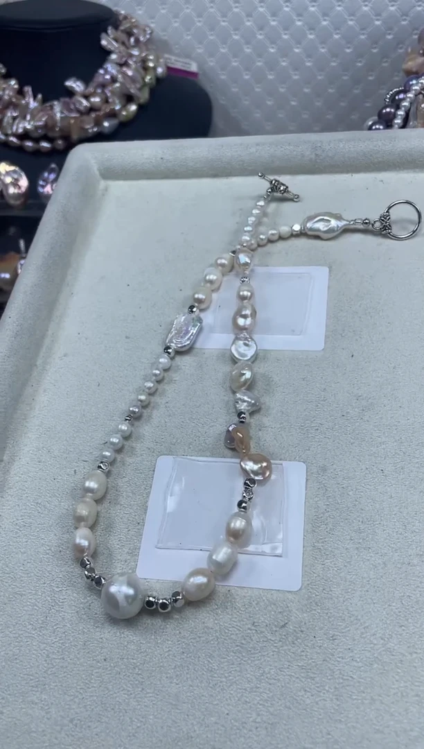 【闪购商品】淡水珍珠项链未镶嵌【纯恬珍珠】