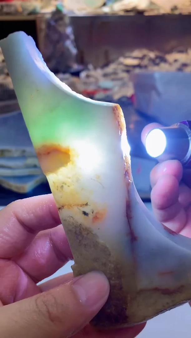 【闪购商品】翡翠颈饰未镶嵌0东0翡翠珠宝373