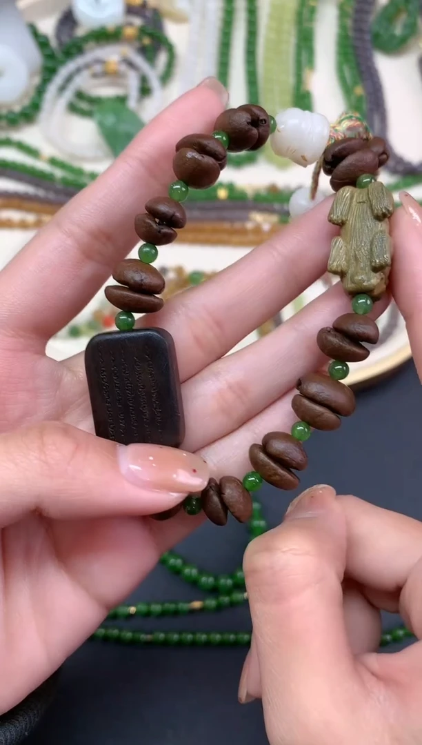 【闪购商品】和田玉手串未镶嵌手串A310|68