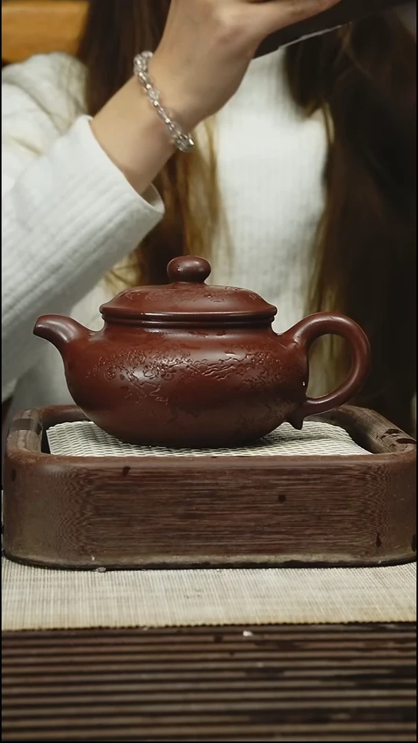 茶壶紫砂420CC