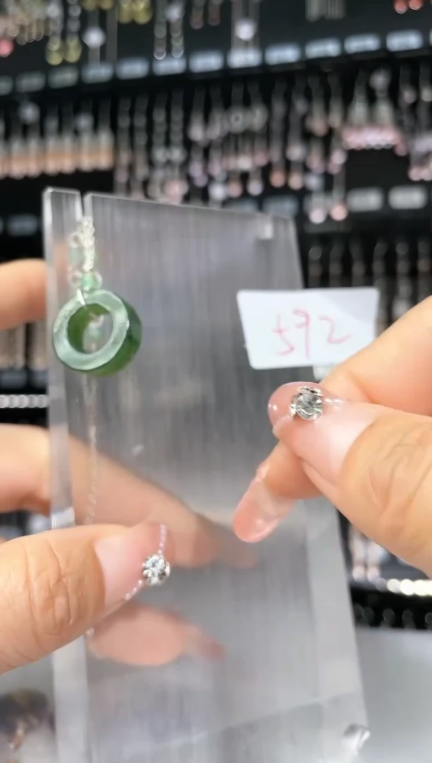 【闪购商品】紫晶耳饰银S925镶嵌喜欢拍