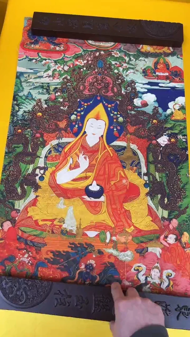 卷轴画绘画类唐卡 16028