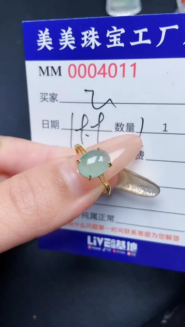 【闪购商品】翡翠颈饰银S925镶嵌4011