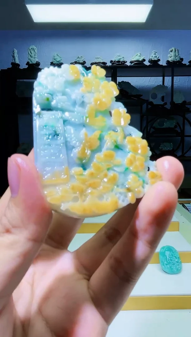 定制翡翠未镶嵌毛货04260057