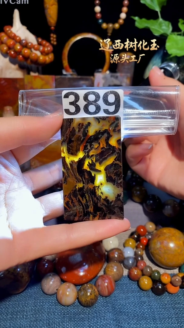 未镶嵌-硅化玉天然北票硅化玉吊坠