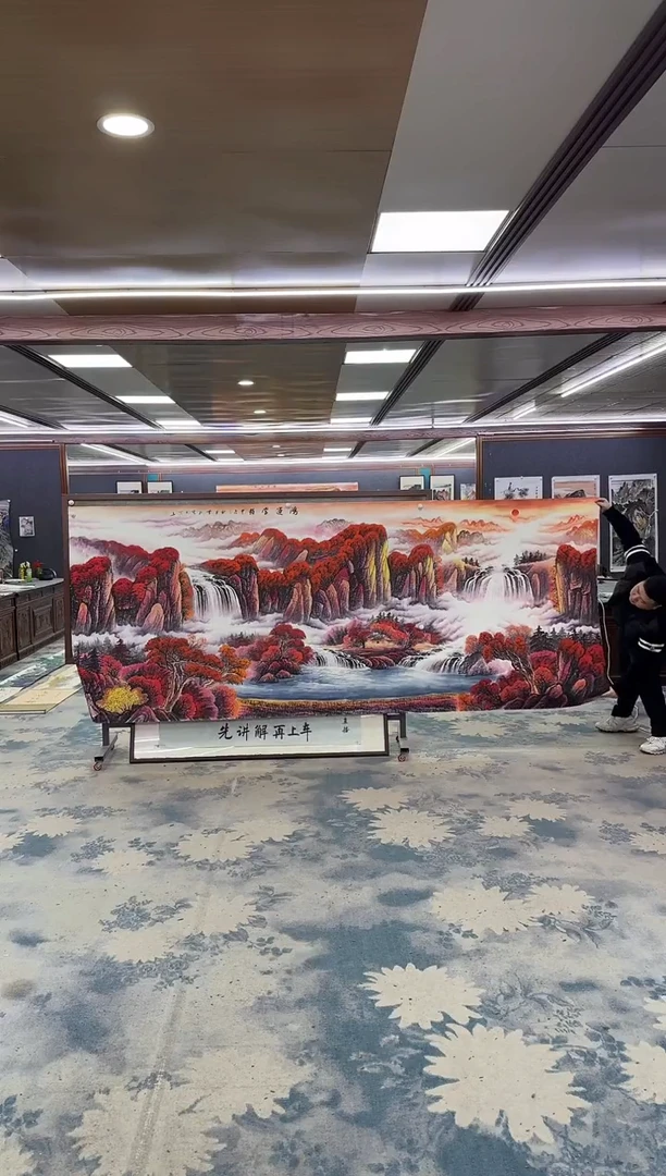 国画W-刘雪红-大丈二-山水国画