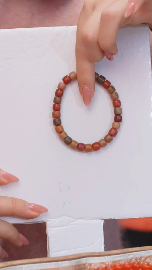 【闪购商品】南红玛瑙手串未镶嵌多样性发 卡7@@W9433