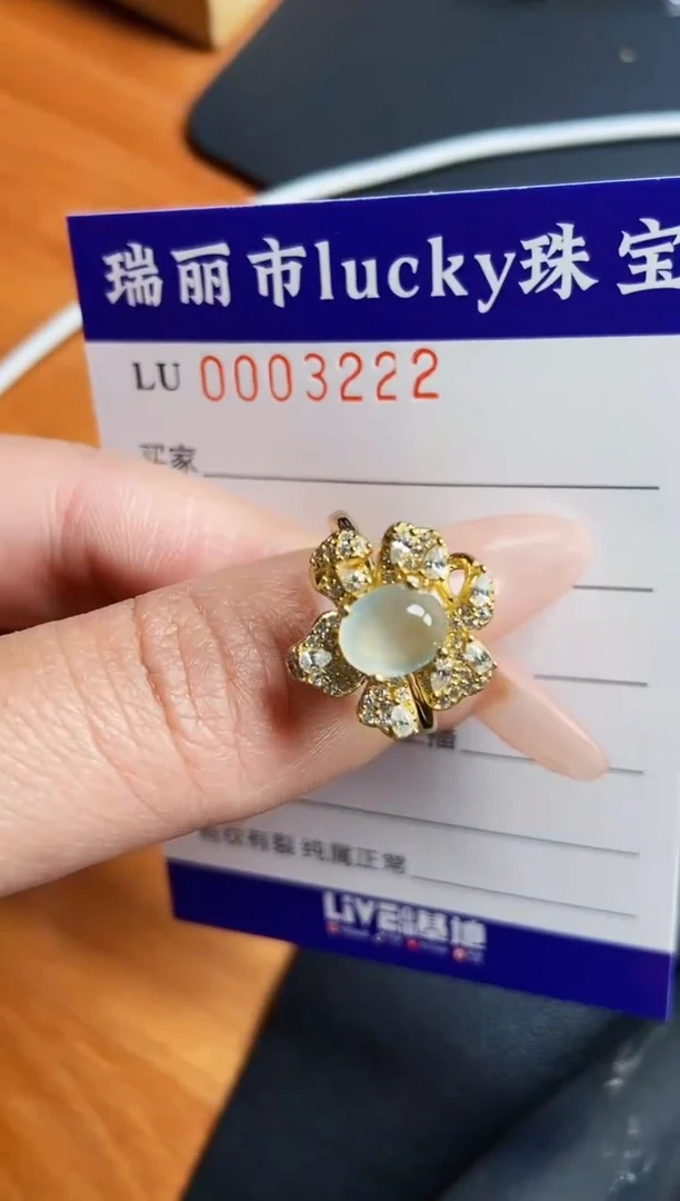 【闪购商品】翡翠颈饰银S925镶嵌3222