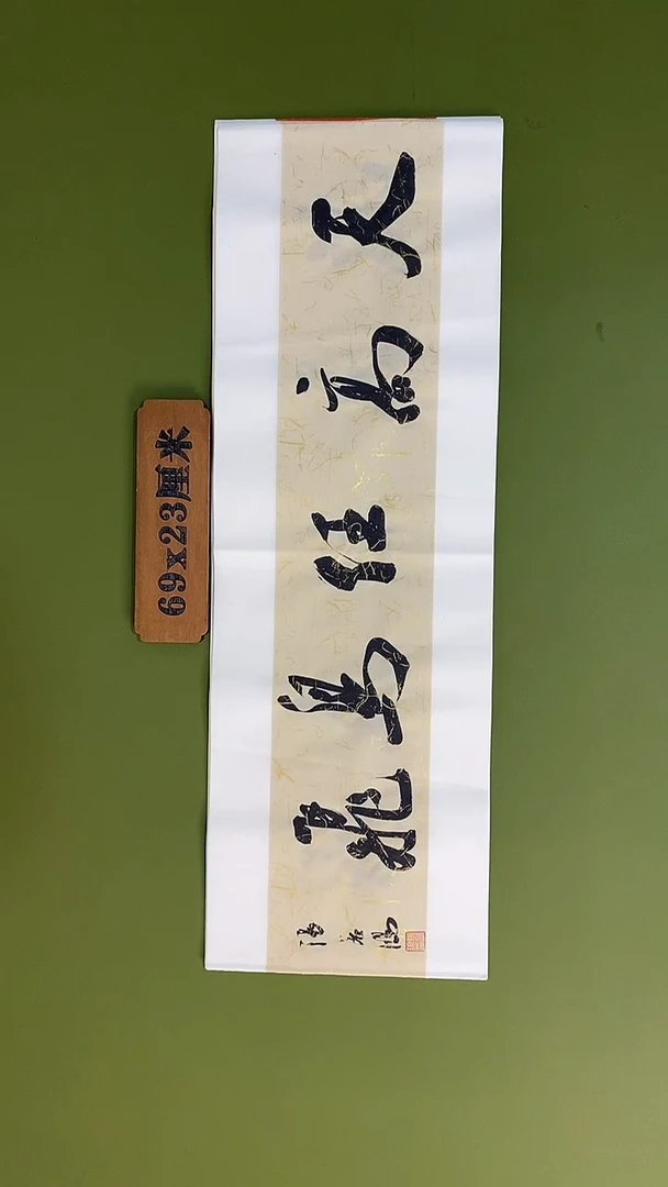 书法书法 张若鸿 尺寸69cm*23cm