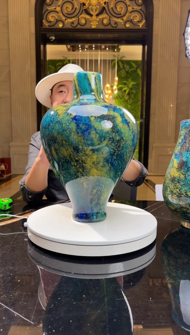 【闪购商品】茶宠AJ06518艺术琉璃花器