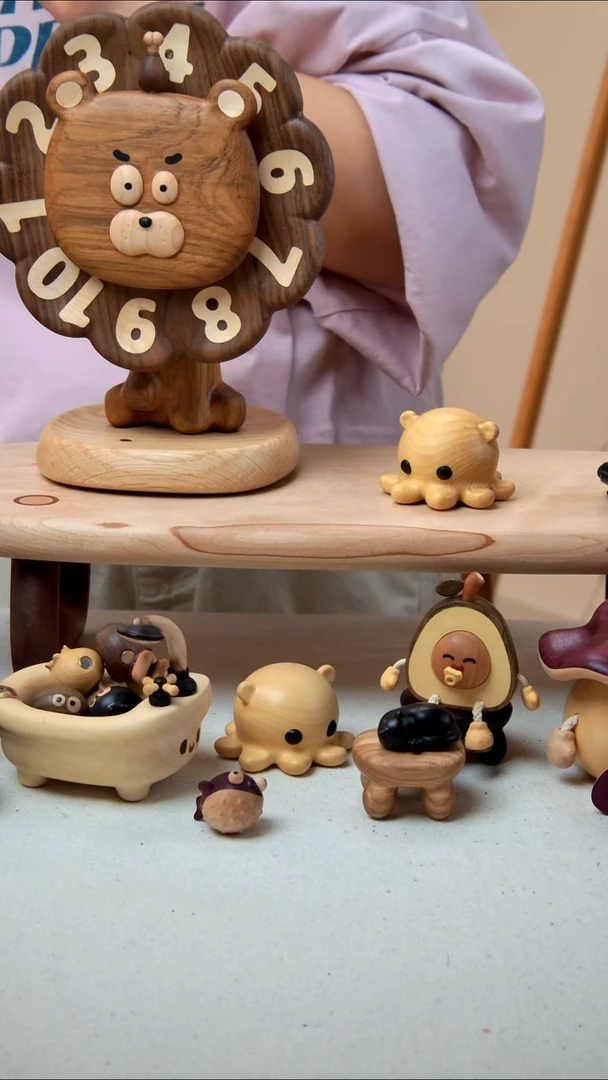 木—****?呆呆  小叶小飞象章鱼