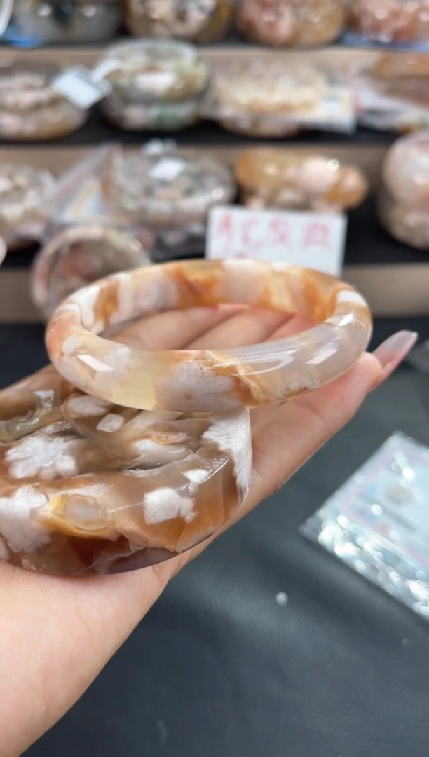 未镶嵌手镯石英质玉63（赠品镯心 不保证完美）