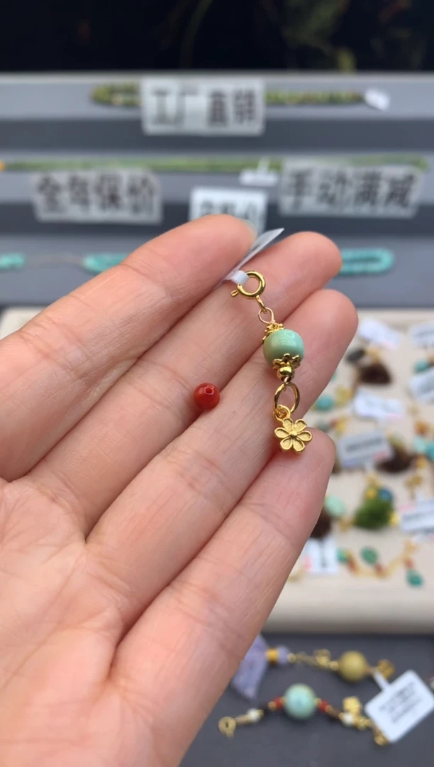 未镶嵌提溜南红玛瑙茜.B157