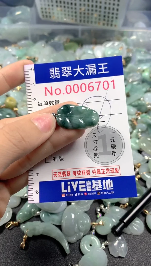 颈饰未镶嵌翡翠6701