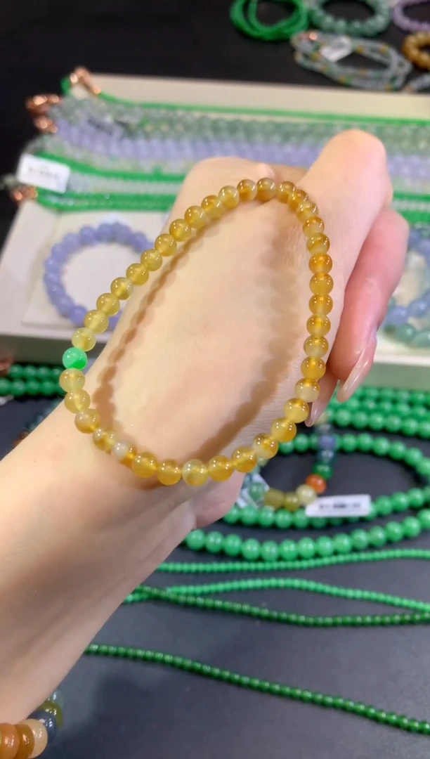 未镶嵌手串翡翠220-手串