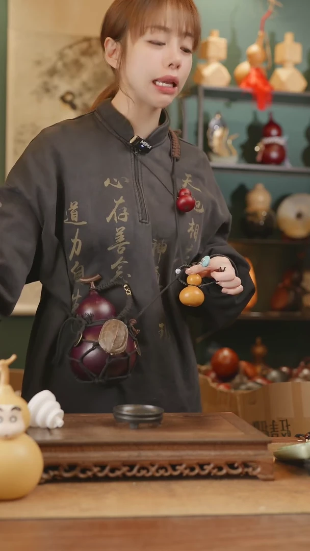 【闪购商品】29号精品天然大漆工艺防渗内胆酒葫芦~