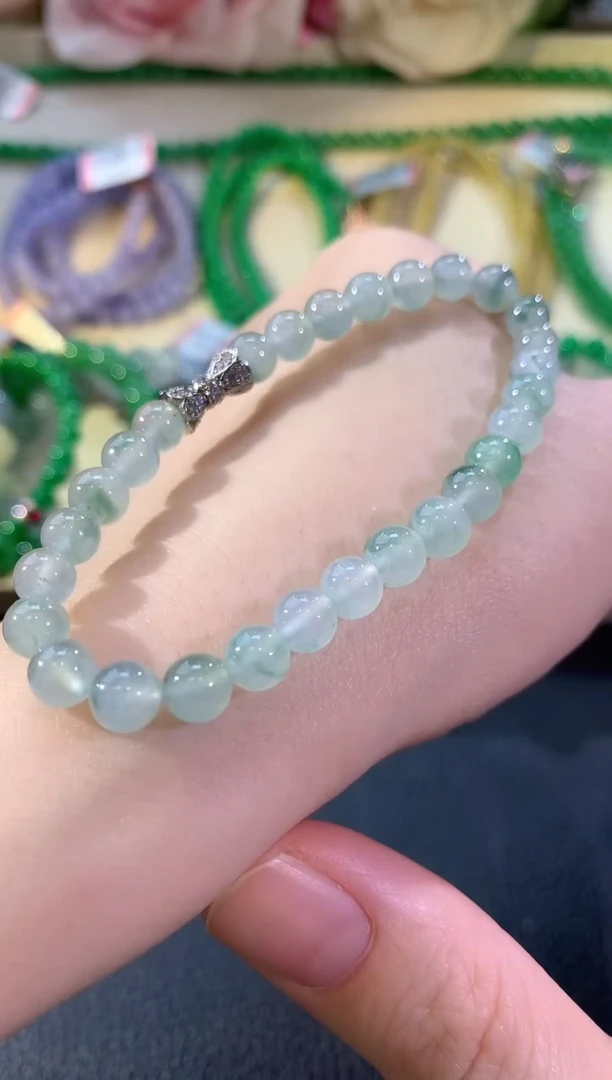 未镶嵌手串翡翠冬日珠宝多样性发货一件E53