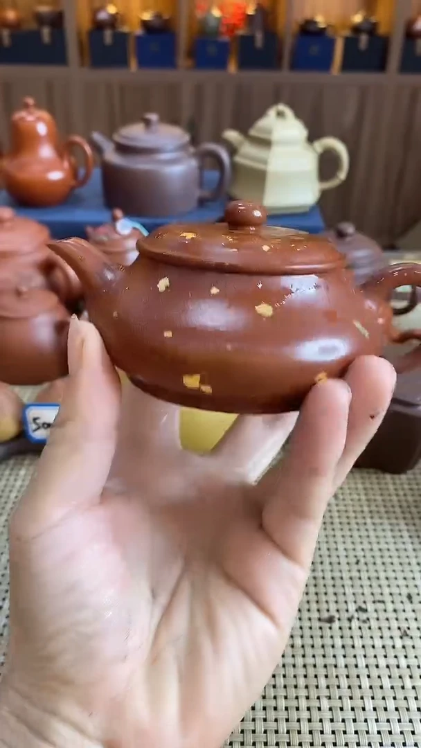 茶壶紫砂撒金明炉紫砂茶具