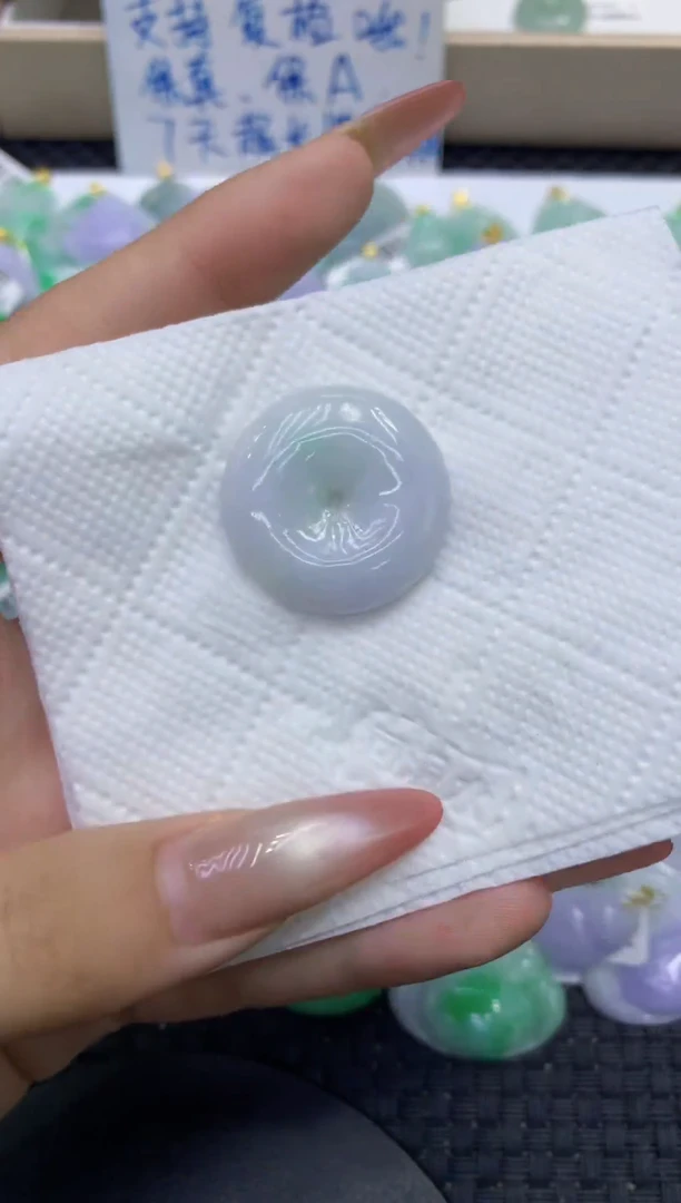 颈饰未镶嵌翡翠天然缅甸a货翡翠