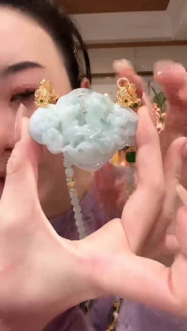 【闪购商品】翡翠颈饰未镶嵌国风