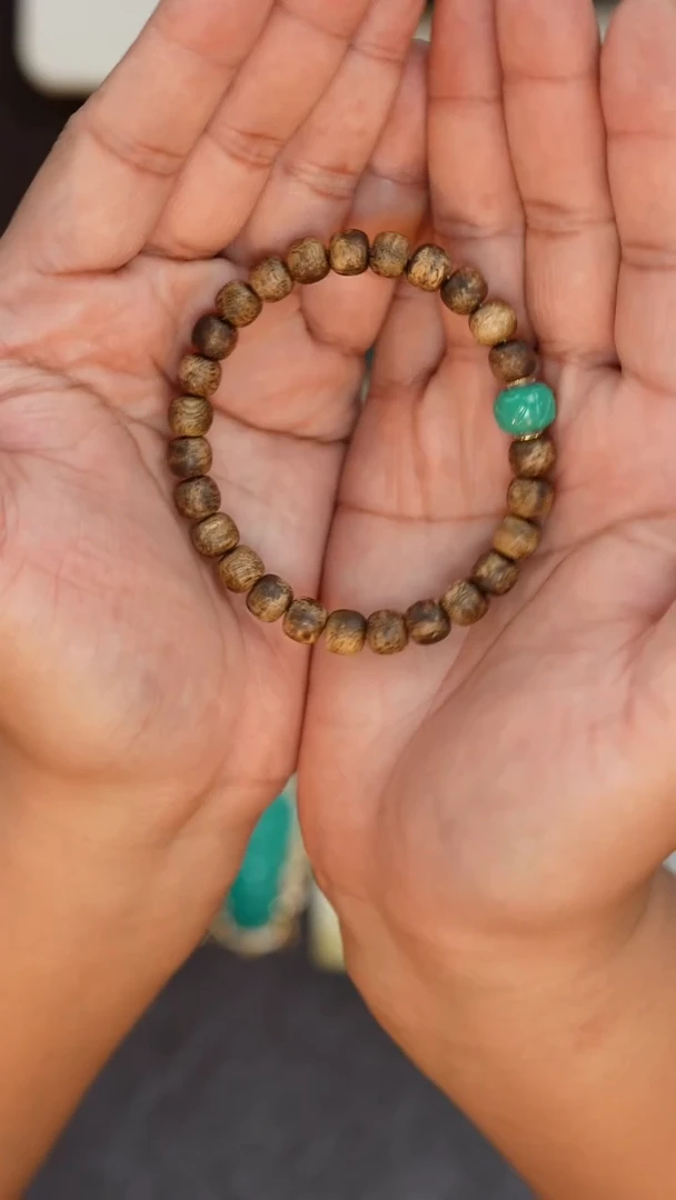 【闪购商品】沉香手串沉香木带宝手串