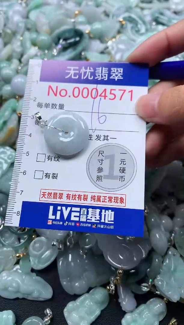 颈饰未镶嵌翡翠4571