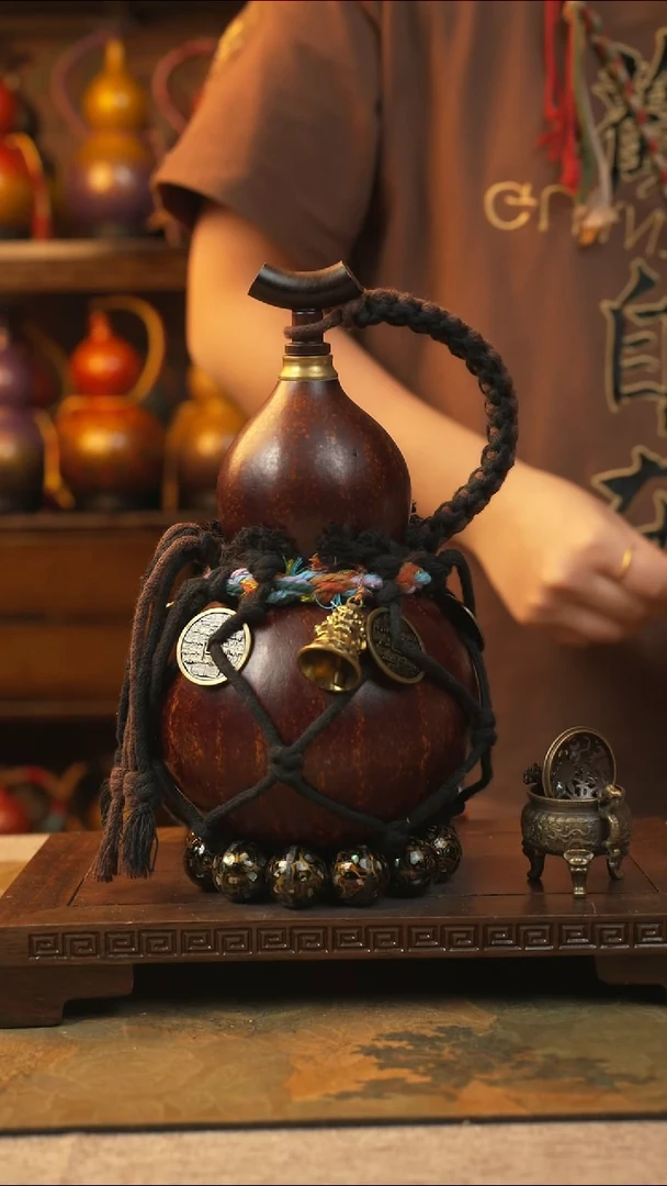 142大漆一物一拍记葫堂出品【不带手串】