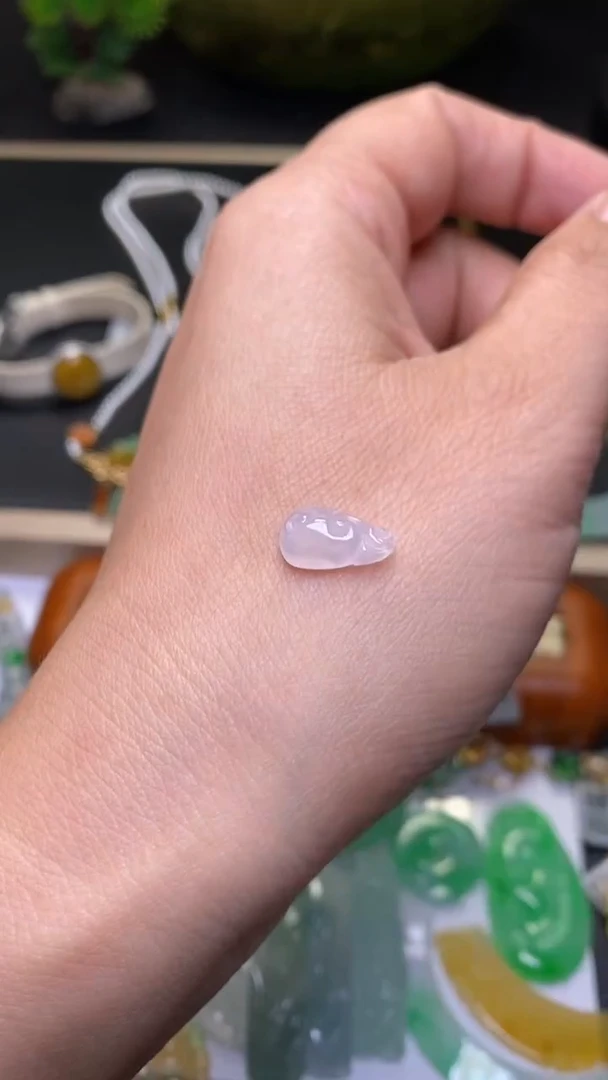 颈饰未镶嵌翡翠净货33643