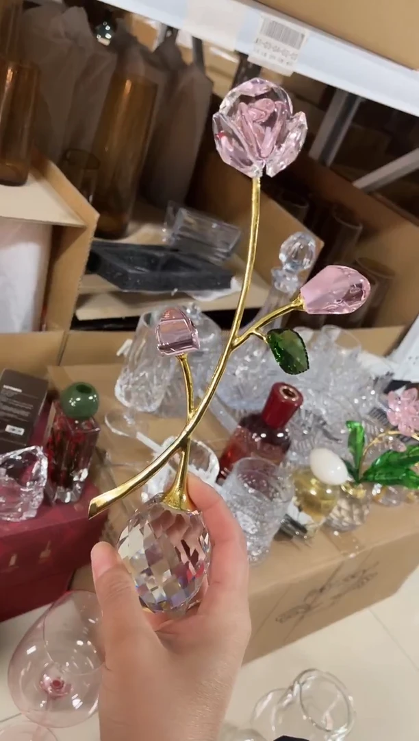 有机玻璃玫瑰花1