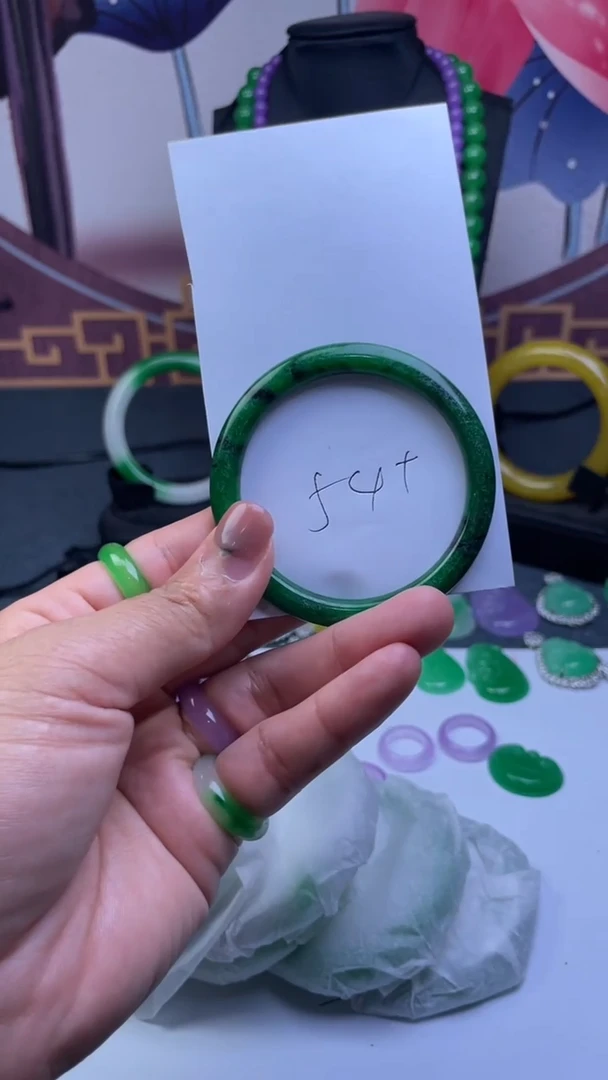 非金属仿水晶手镯