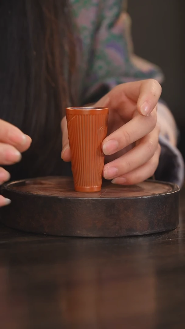 【闪购商品】杯4柴房陶瓷丨闻香杯（口杯不规则）介意勿拍