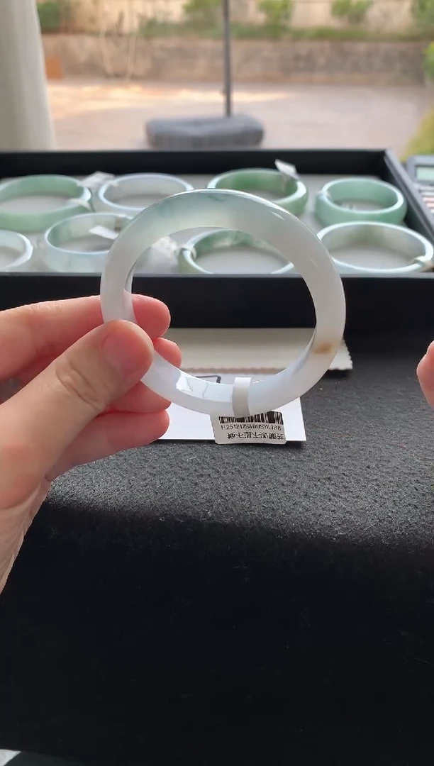 未镶嵌手镯翡翠57.5正圈买断Y4788