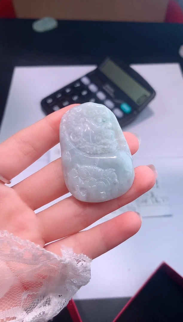 颈饰未镶嵌翡翠0芹0翡翠珠宝724