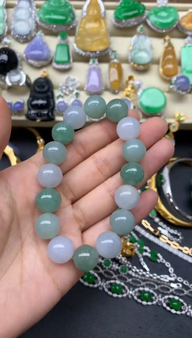 【闪购商品】翡翠手串未镶嵌262-中国好珍宝