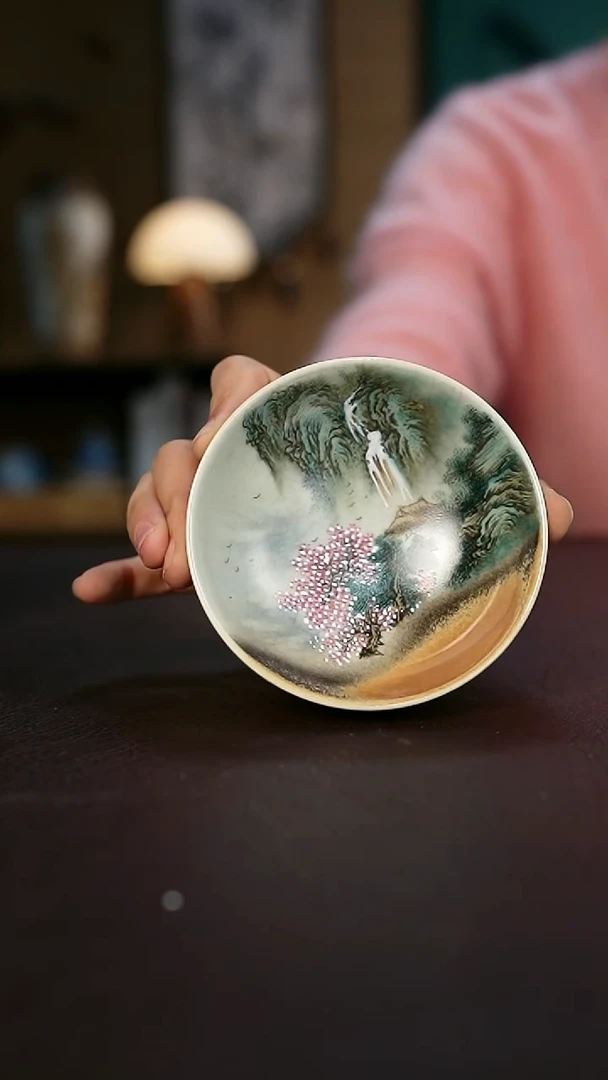 【闪购商品】景德镇陶瓷杯碗柴烧多人