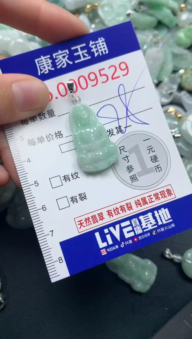 颈饰未镶嵌翡翠9529