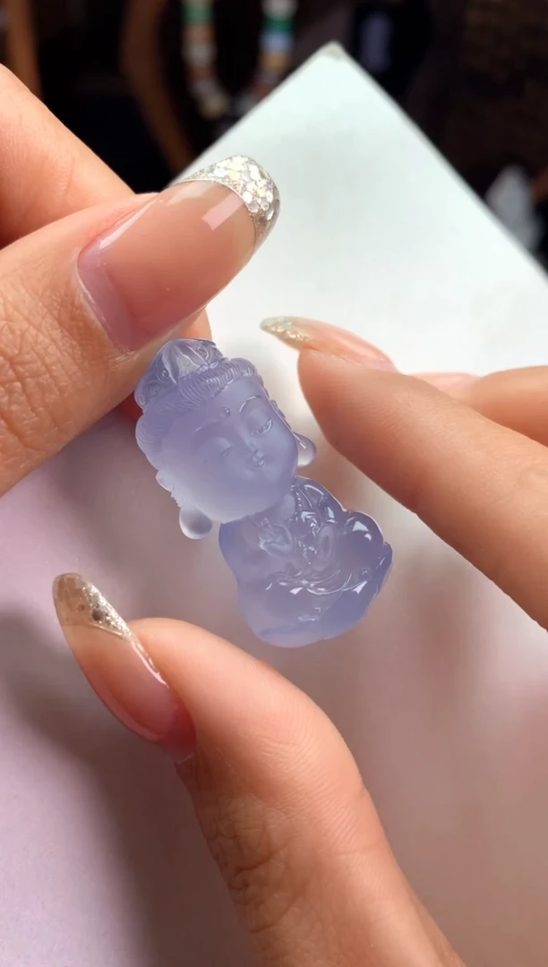 未镶嵌颈饰玛瑙/玉髓伍****鲸普贤宝宝佛