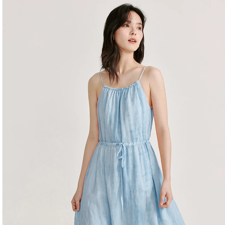 【欧若风】茵曼夏季女连衣裙爆款百搭时尚舒适休闲简约实用